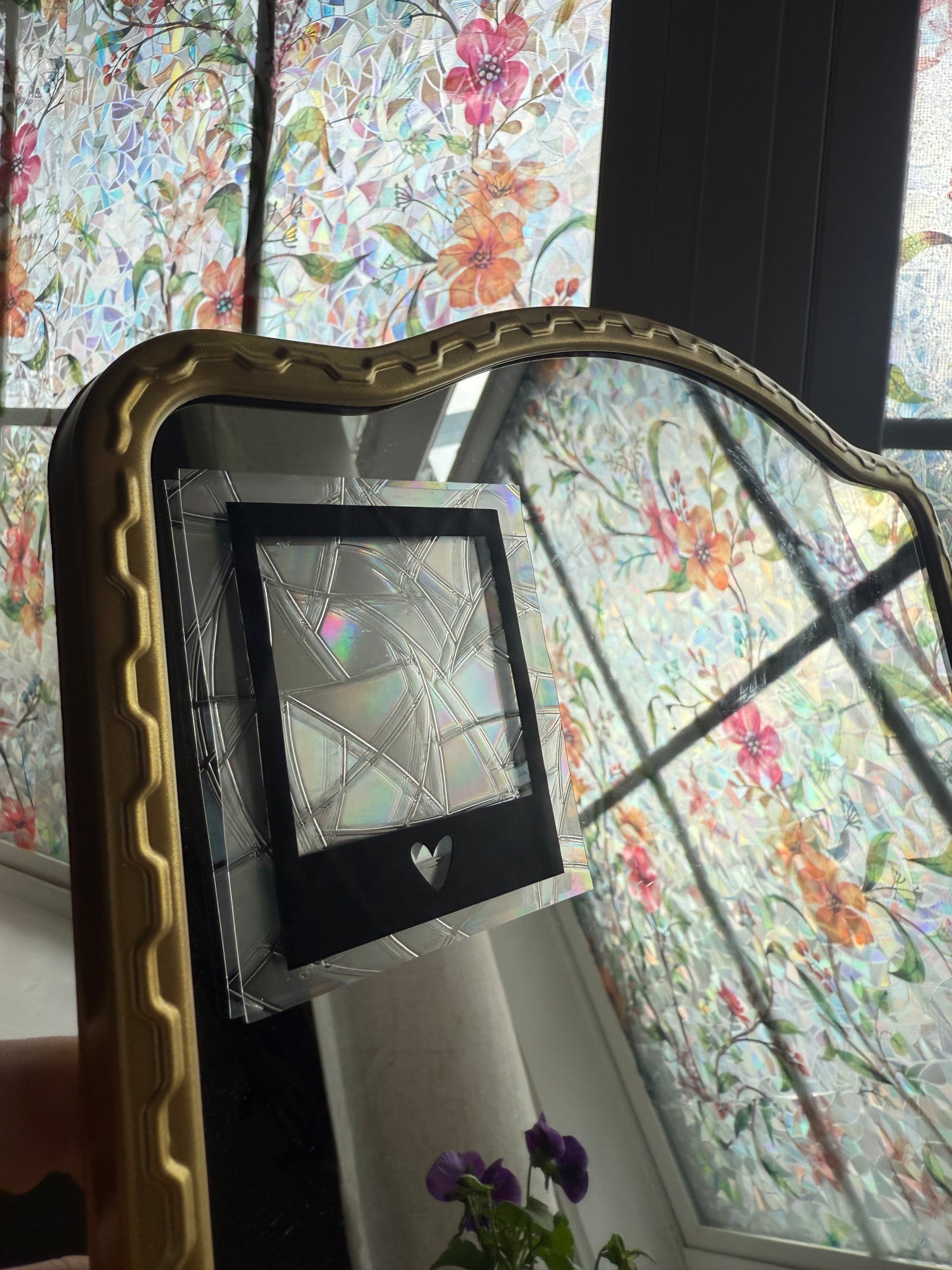 Polaroid Suncatcher Window Cling