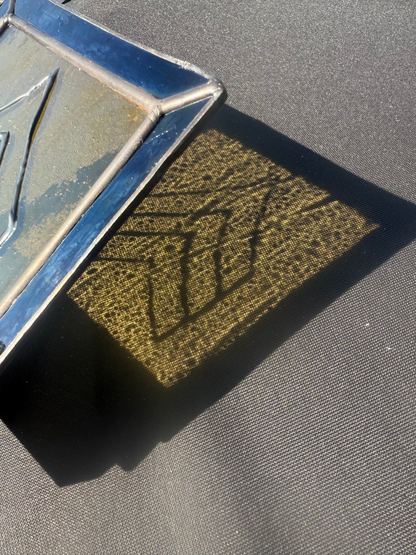 Custom Army Rank Stained Glass Plaque