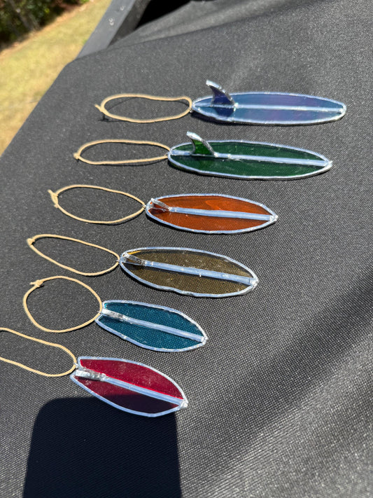 Tiny Surfboards Stained Glass Pattern