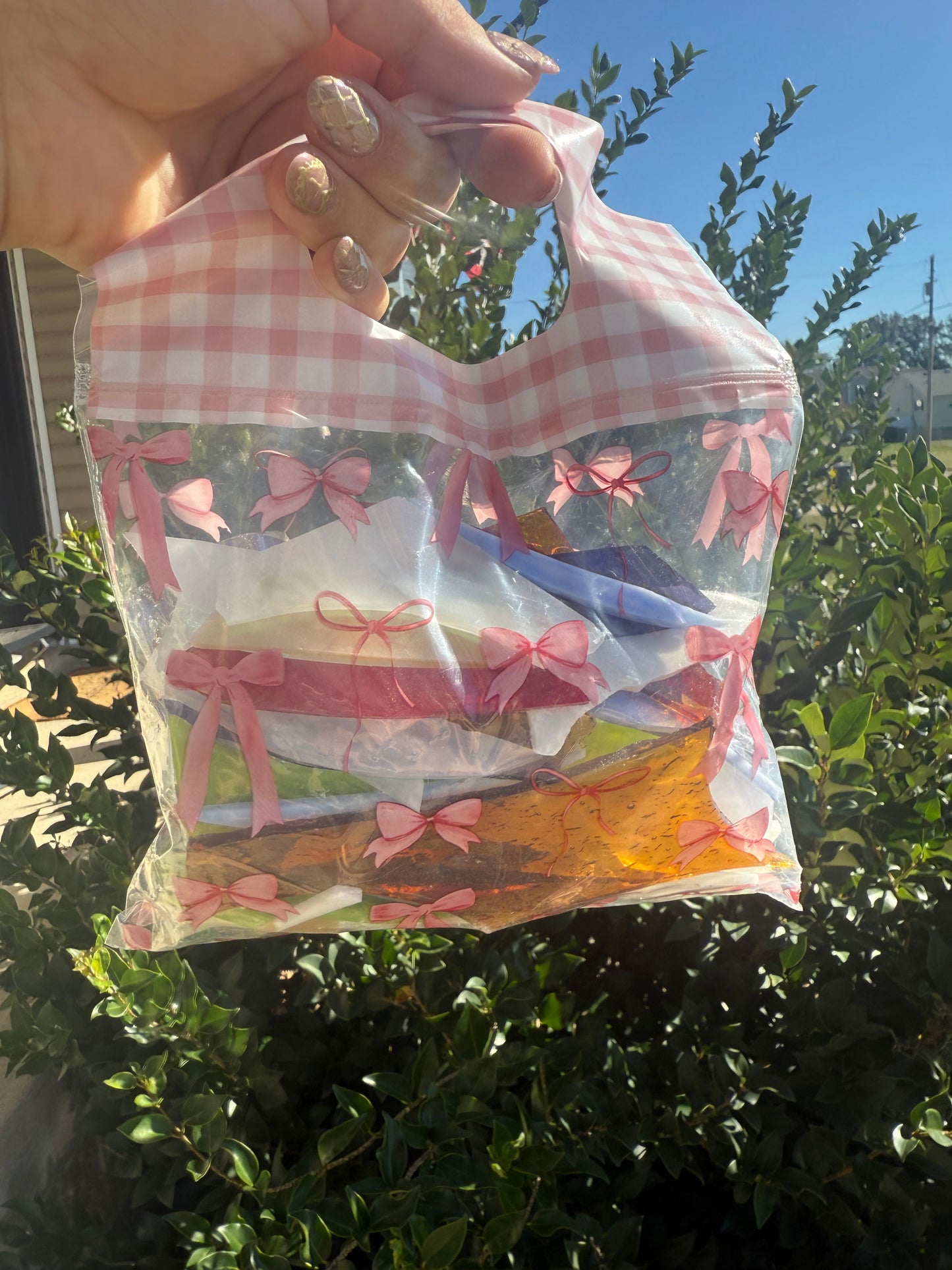 Scrap Stained Glass Pieces / Mosaic Tiles - 1LB