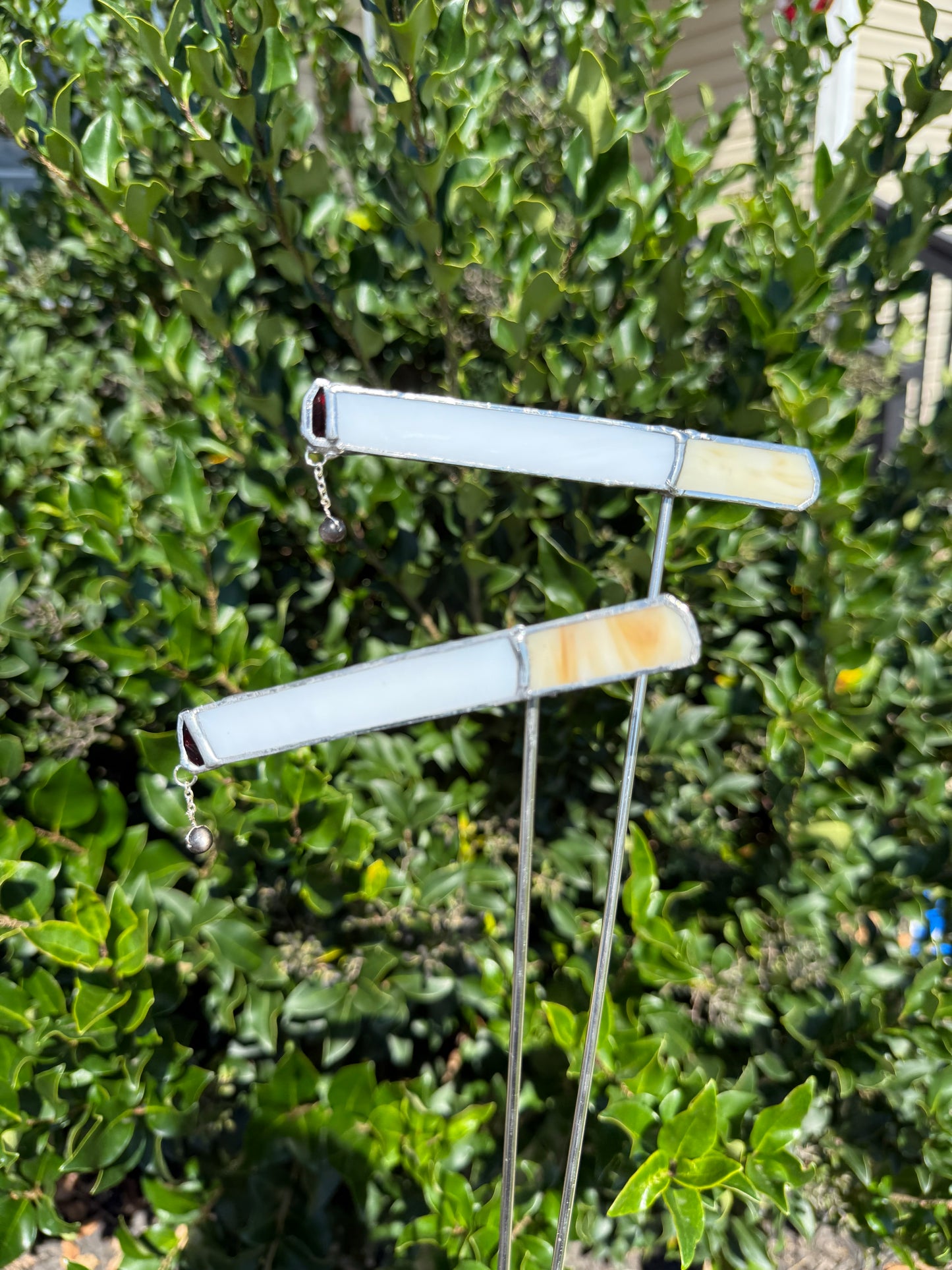 Cigarettes and Dreams Stained Glass Pattern - Plant Stake