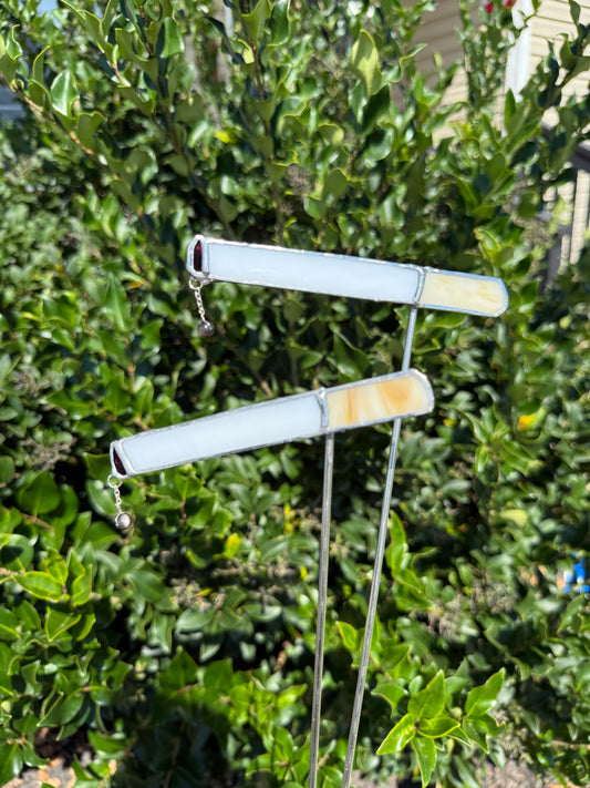 Cigarettes and Dreams Stained Glass Pattern - Plant Stake