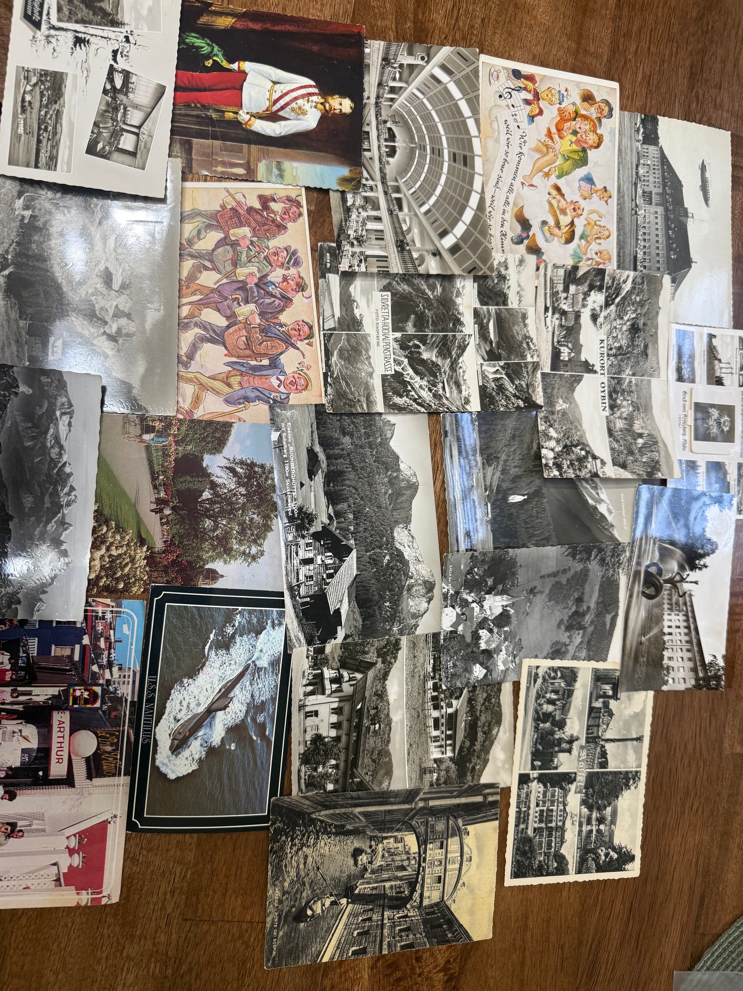 Vintage Post War Germany Post Cards | Orignal Writing in German