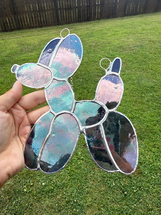 Balloon Animal Stained Glass Pattern