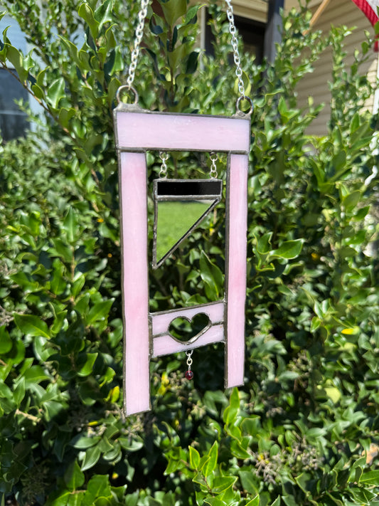 Heart Guillotine Stained Glass Pattern