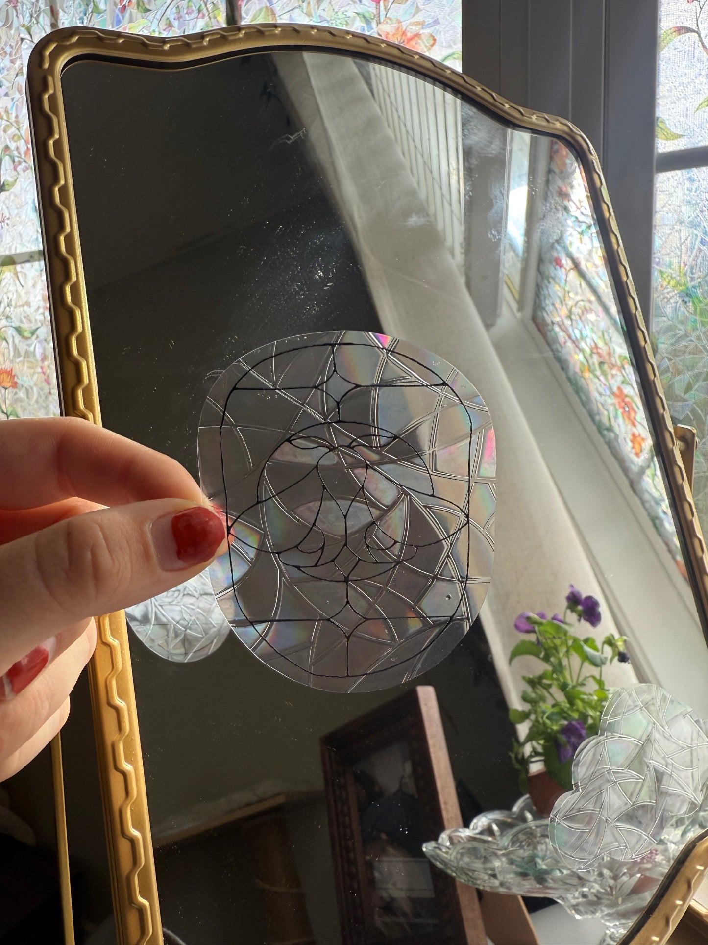 Moth Suncatcher Window Cling