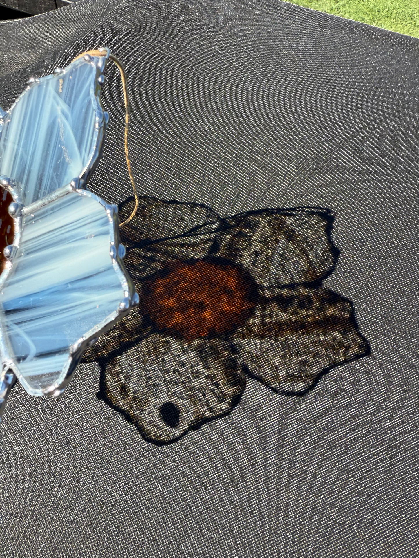 Daisy Stained Glass Suncatcher | Flower Car Accessory Suncatcher