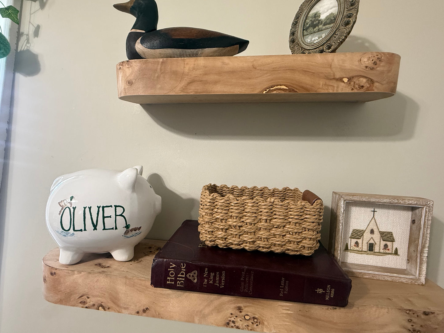 Baby’s First Piggy Bank - Mallard Duck | Southern Nursery Duck Decor