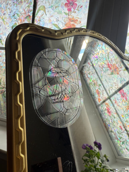 Moth Suncatcher Window Cling