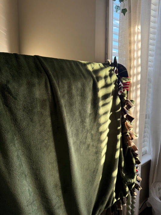 U.S. Army Tie Knot Blanket | Army Throw Blanket