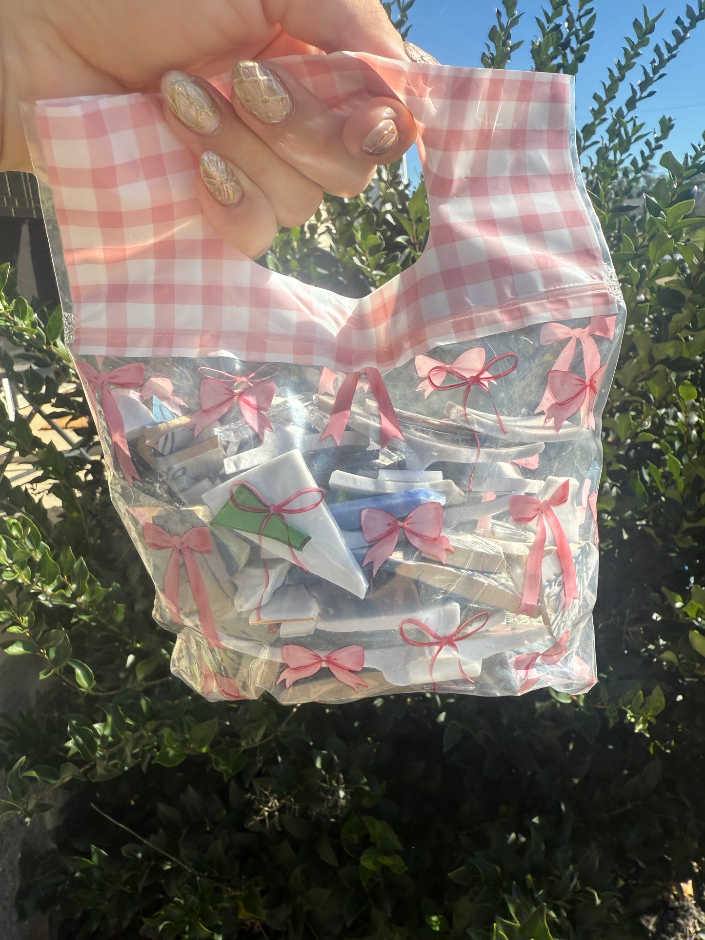 Scrap Stained Glass Pieces / Mosaic Tiles - 1LB