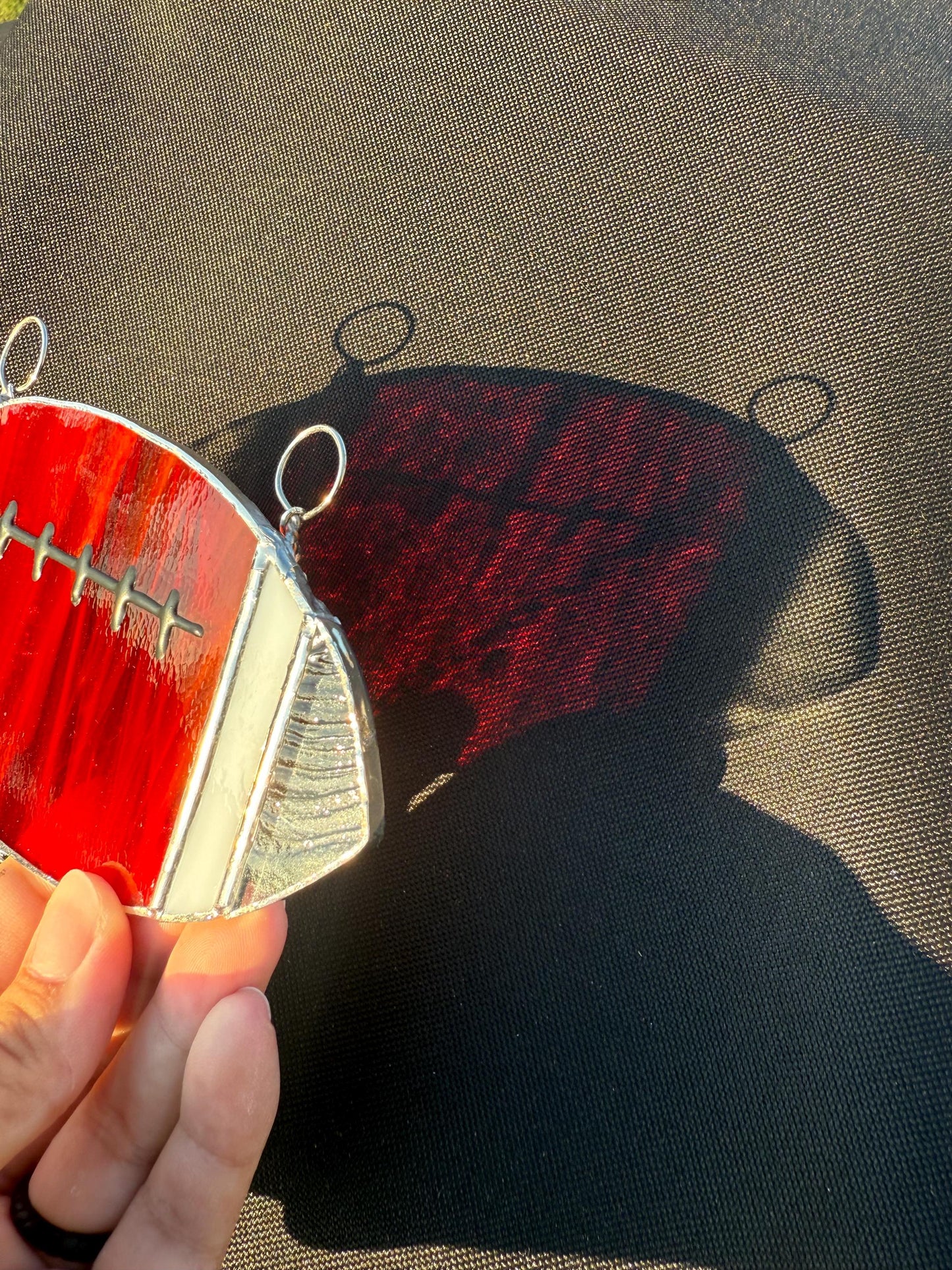 Football Stained Glass Suncatcher Pattern
