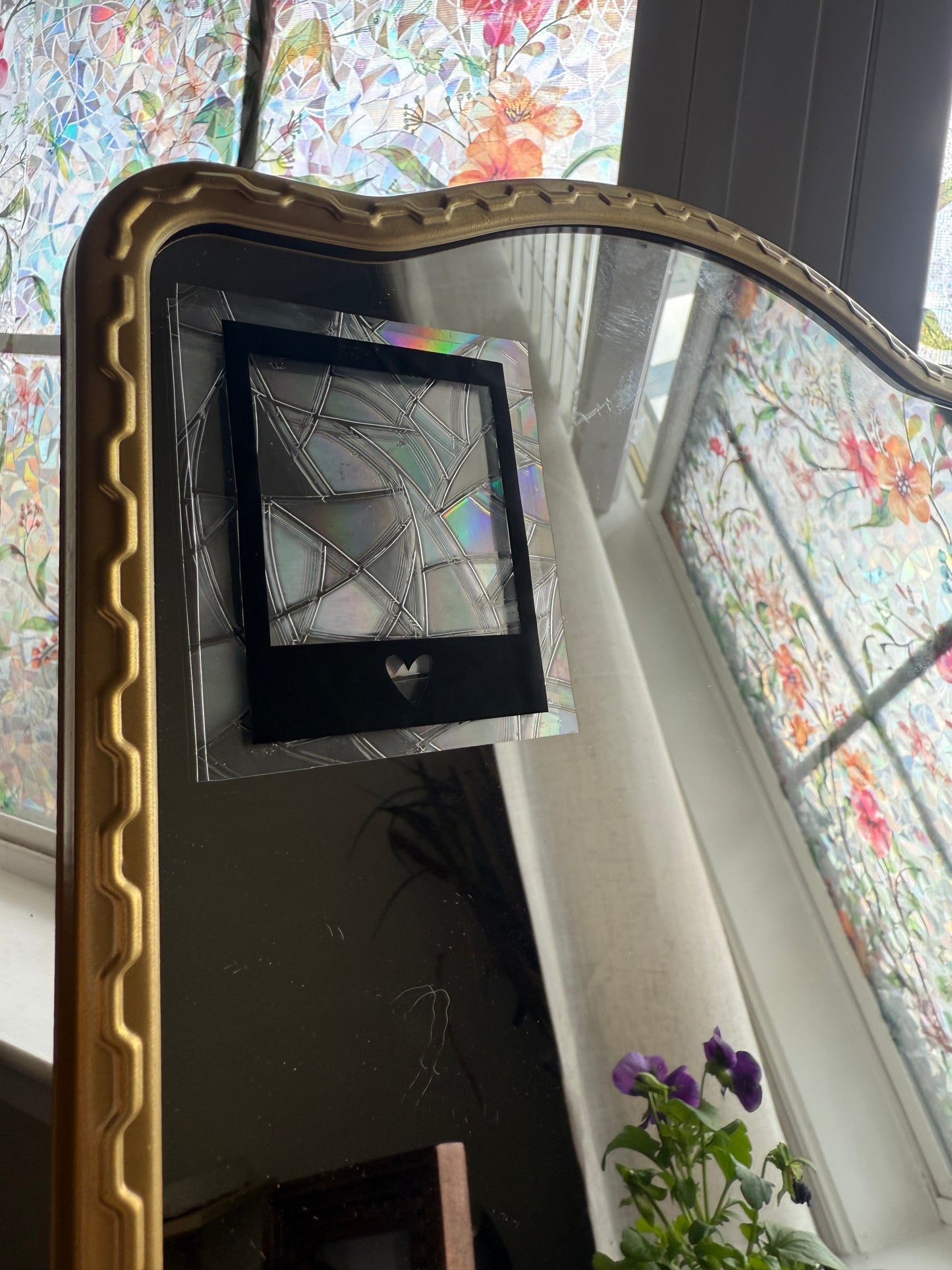 Polaroid Suncatcher Window Cling