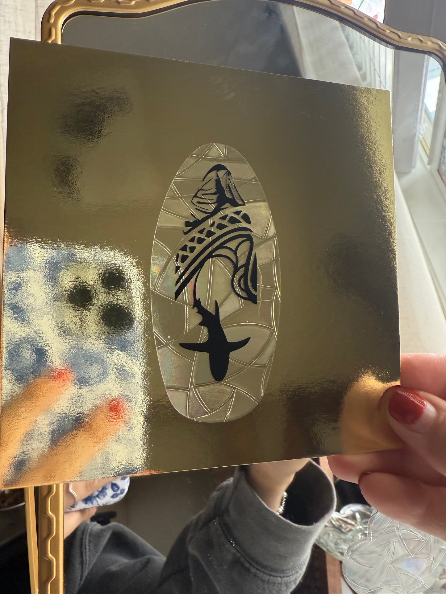 Surfboard Suncatcher Window Cling