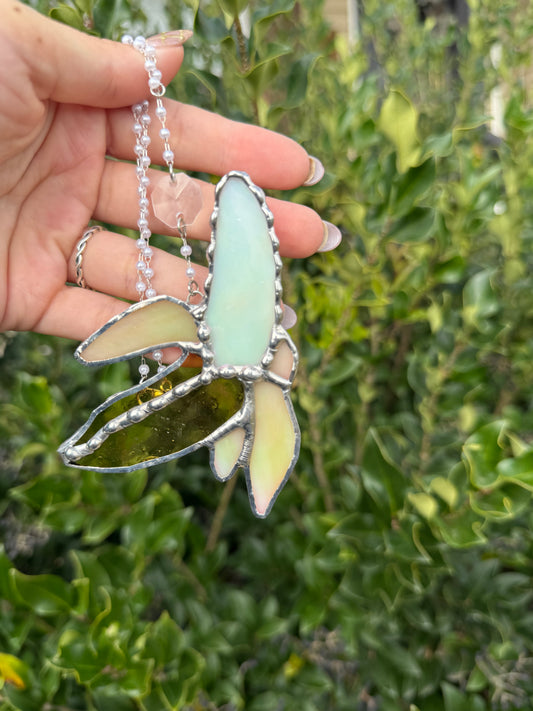 Peeled Banana Stained Glass Pattern