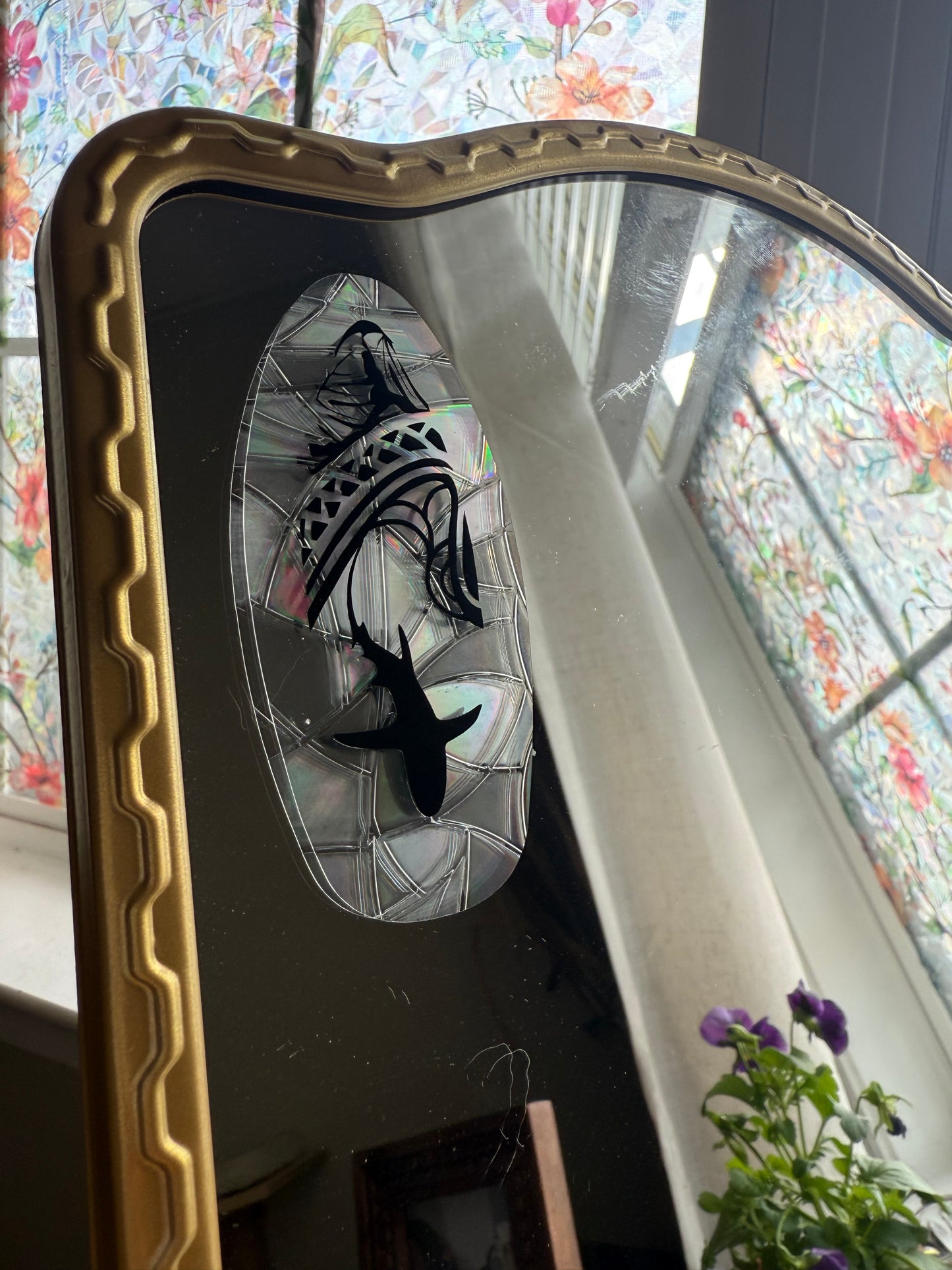 Surfboard Suncatcher Window Cling