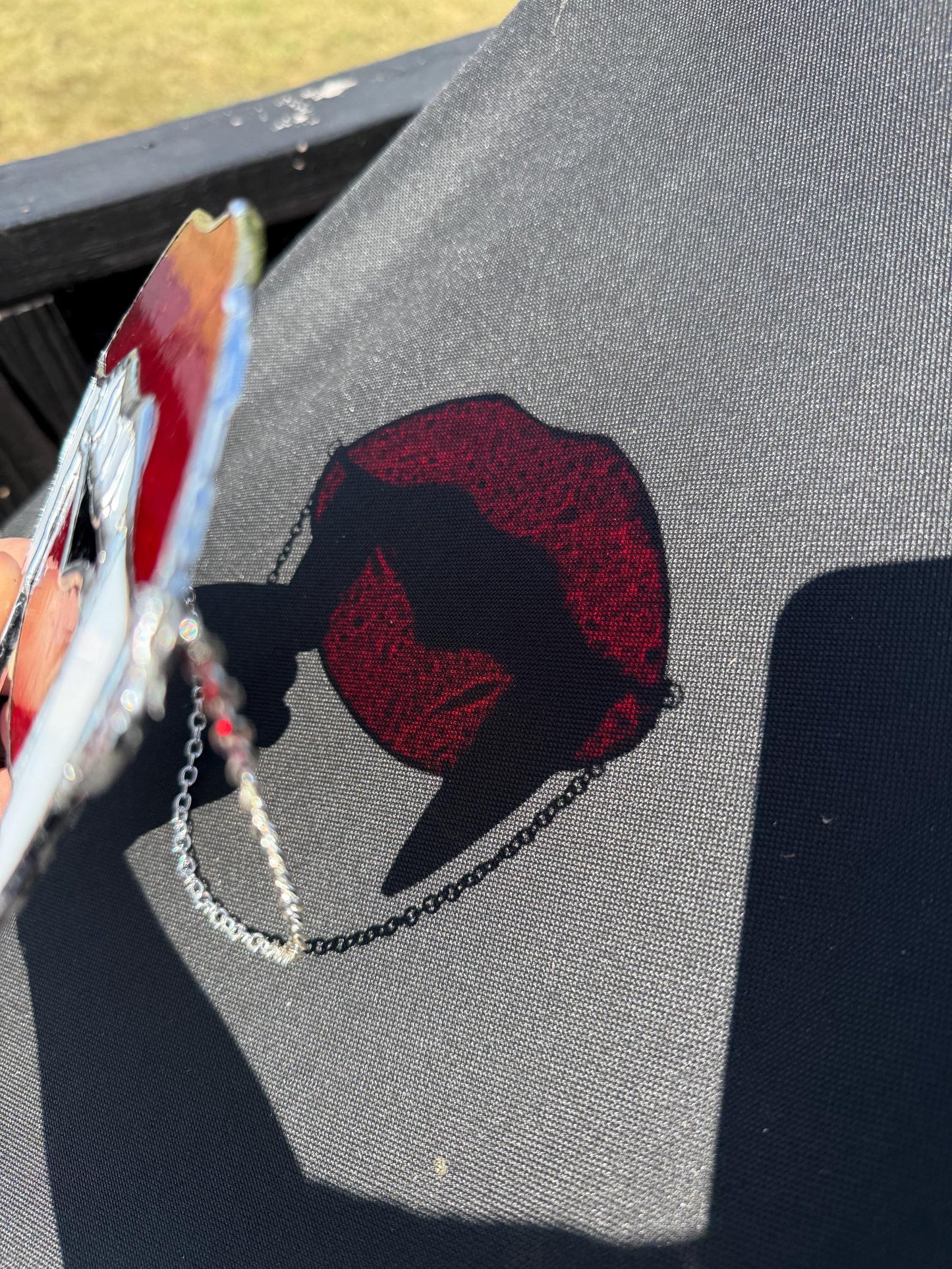 Juicy Vampire Lips Stained Glass Suncatcher/ Gothic Decor